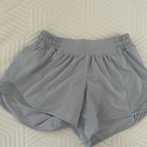 Lululemon periwinkle/lavender running shorts!